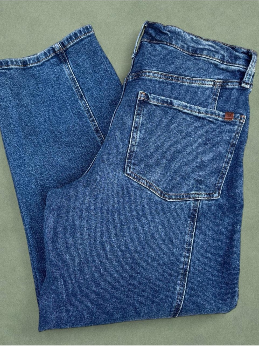 Jessica Simpson Women's High-Rise Classic Blue Straight Jeans